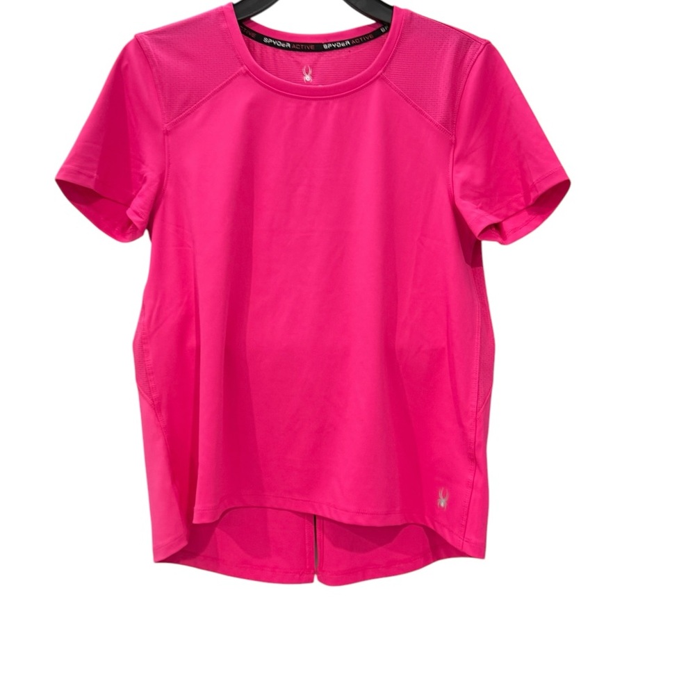 Spyder Pink Athletic T-Shirt EUC it may be new without tag BOX22